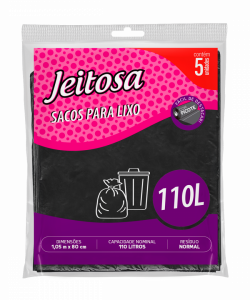 Jeitosa Sacos para Lixo Almofada 110L