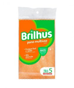 Brilhus Pano Multiuso Almofada Laranja