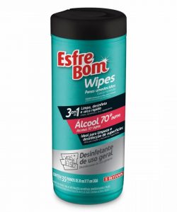 EsfreBom Wipes Tubo Álcool 70º INPM