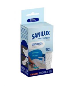 Sanilux Refil Esponja com Reservatório para Banheiro