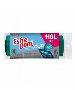 EsfreBom Sacos para Lixo Duo 110L