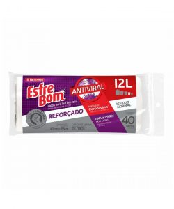 EsfreBom Sacos para Lixo Antiviral 12L