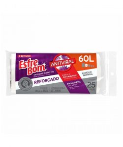 EsfreBom Sacos para Lixo Antiviral 60L