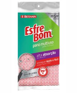 EsfreBom Pano Multiuso Vermelho