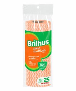 BT2085 &#8211; Brilhus Pano Multiuso Laranja Rolo