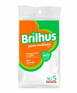 Brilhus Pano Multiuso Branco Almofada