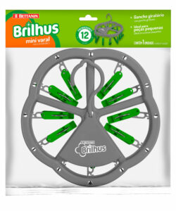 Brilhus Mini Varal com 12 Prendedores