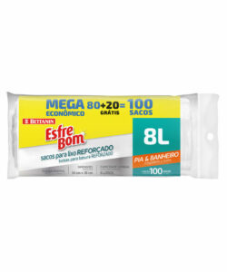 EsfreBom Sacos para Lixo Mega Econômico 8L