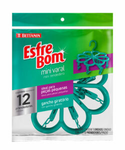 EsfreBom Mini Varal com 12 Prendedores