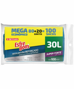 EsfreBom Sacos para Lixo Mega Econômico 30L