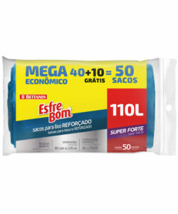 EsfreBom Sacos para Lixo Mega Econômico 110L