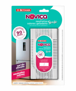 Noviça Neutraliza Odores de Geladeira